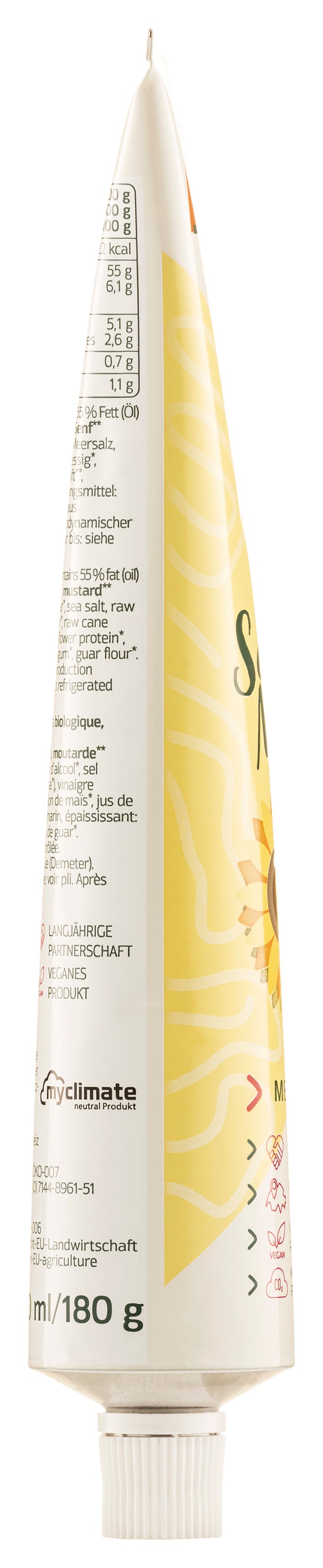 Vegane Salat Mayo demeter Tube 190 ml