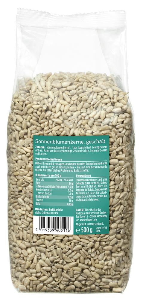 Sonnenblumenkerne aus Europa 500 g