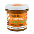 Vegane Art Currywurst mit feinen Zutaten 140 g