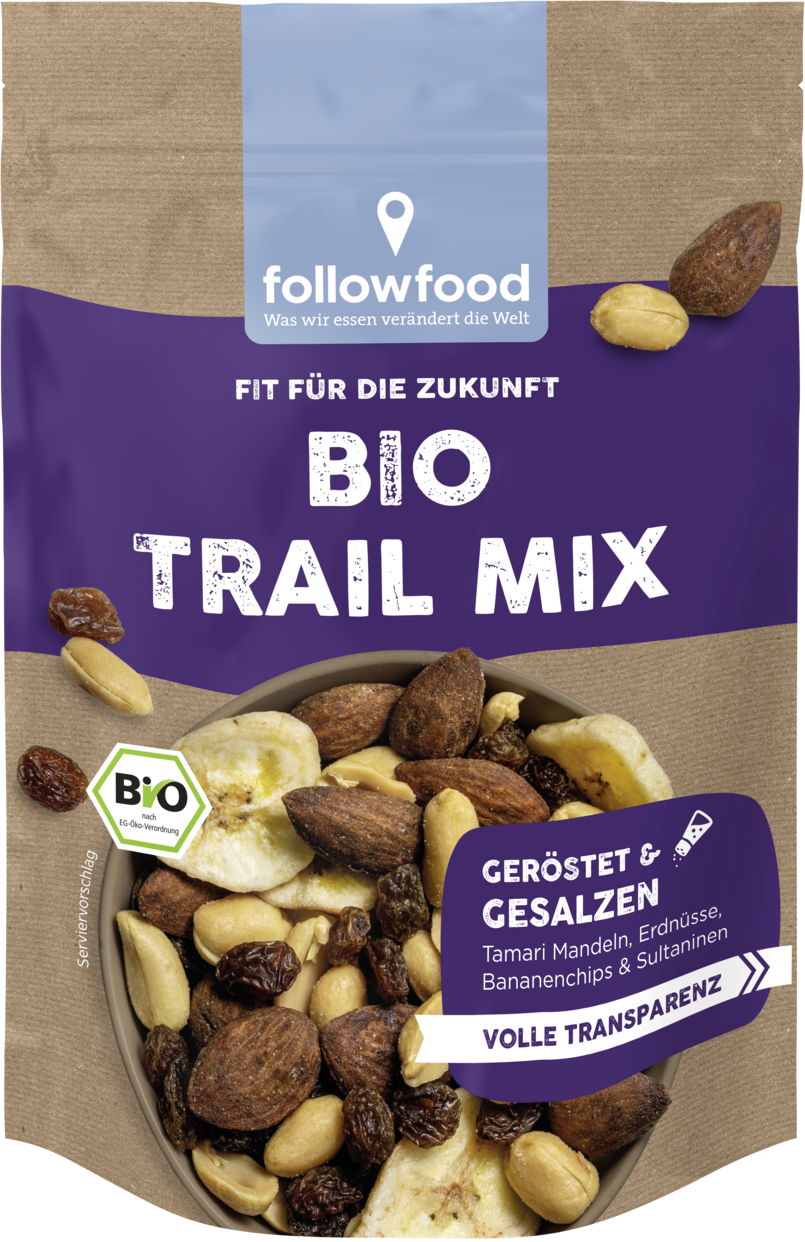 Trail Mix geröst.&gewürzte Nusskerne&Trockenfrücht 125 g