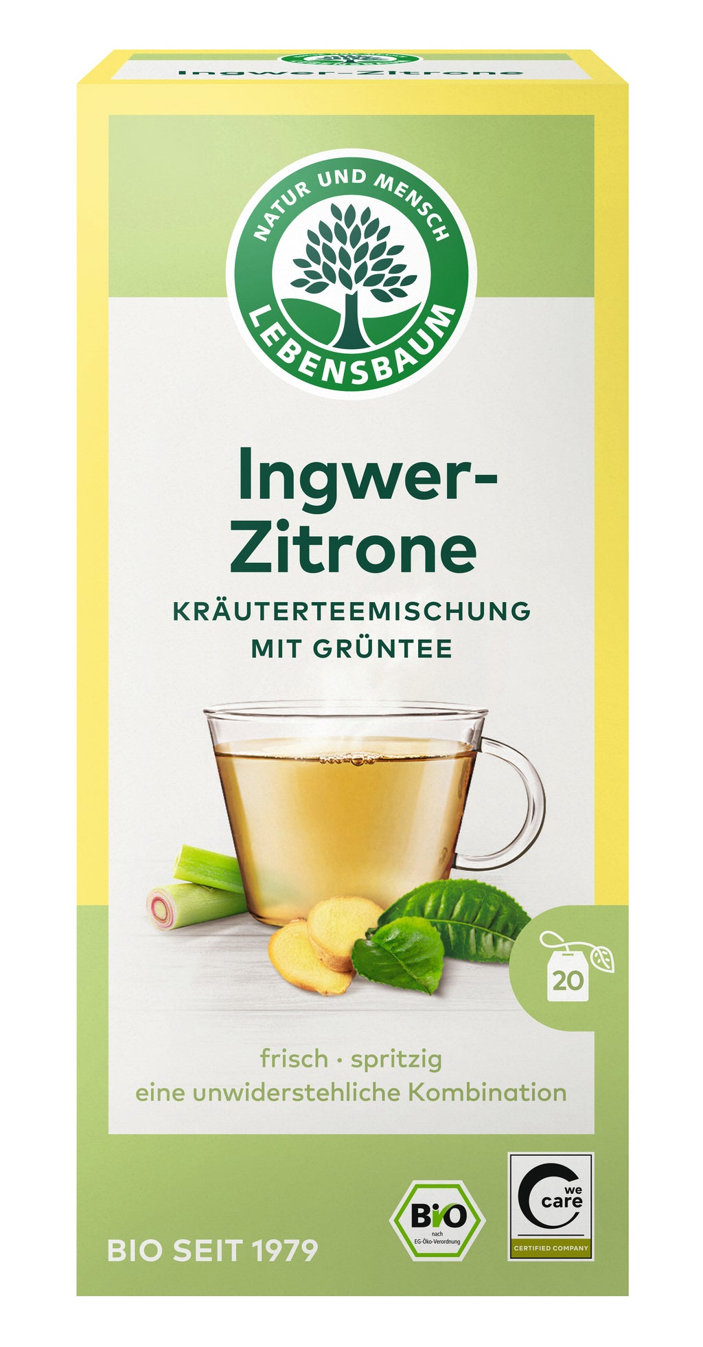 Ingwer-Zitrone Grüntee 40 g