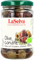 Oliven mit Kräutern entsteint 150 g