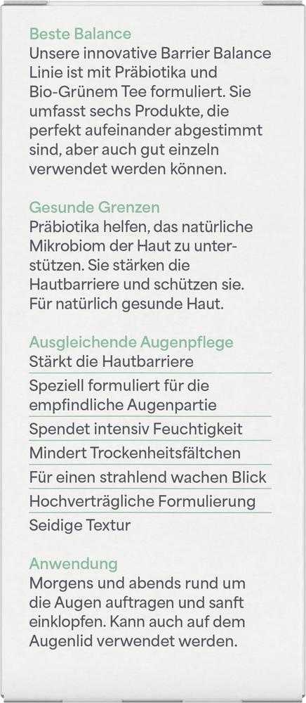 Barrier Balance Augenpflege 15 ml