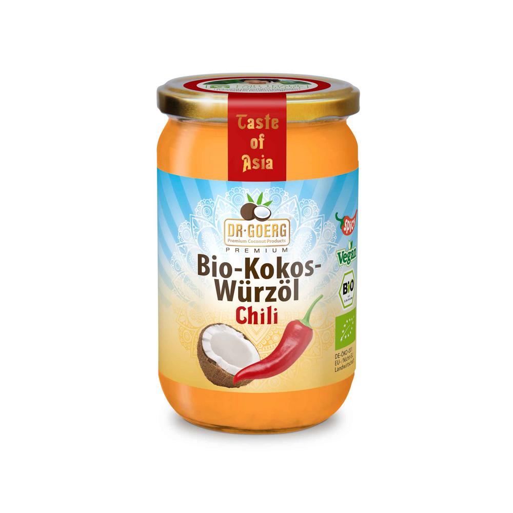 Kokos-Würzöl Chili Premium 190 ml