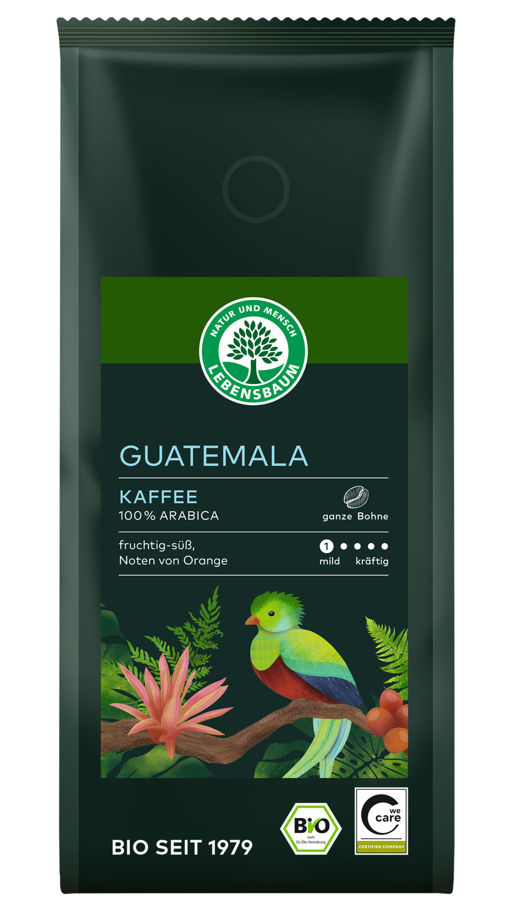Guatemala Kaffee ganze Bohne 250 g