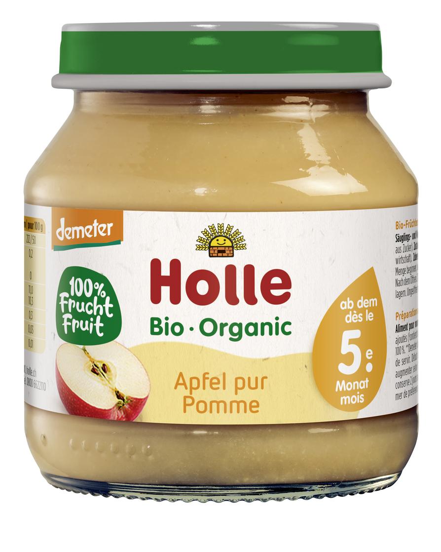 Apfel pur ab 5.Monat demeter 125 g