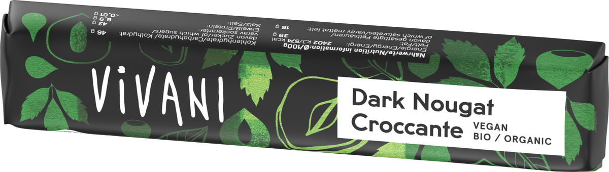 Dark Nougat Croccante Riegel 35 g