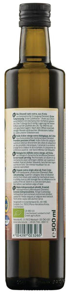 Olivenöl aus Kreta nativ extra demeter 500 ml