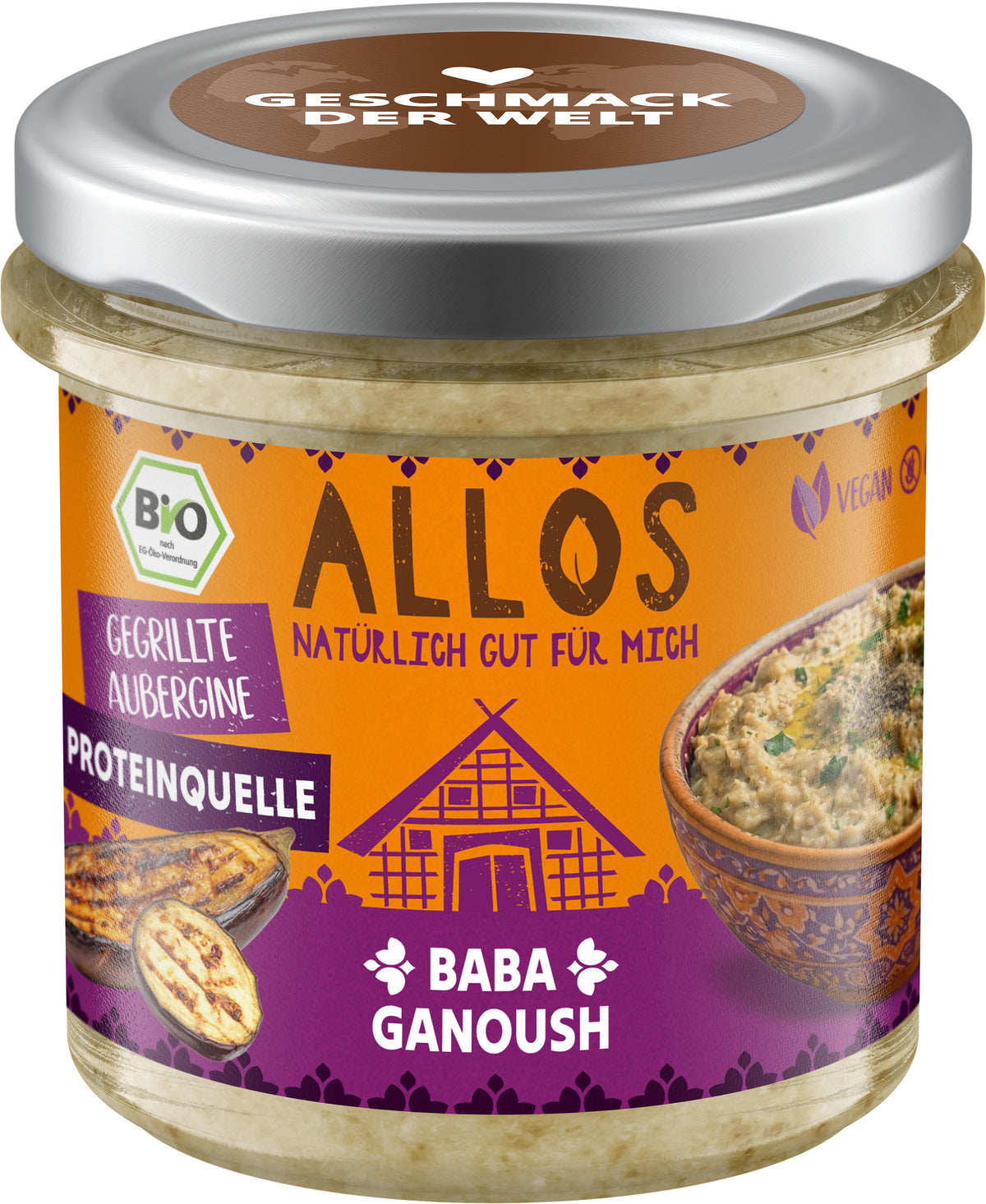 Geschmack der Welt Baba Ganoush 140 g