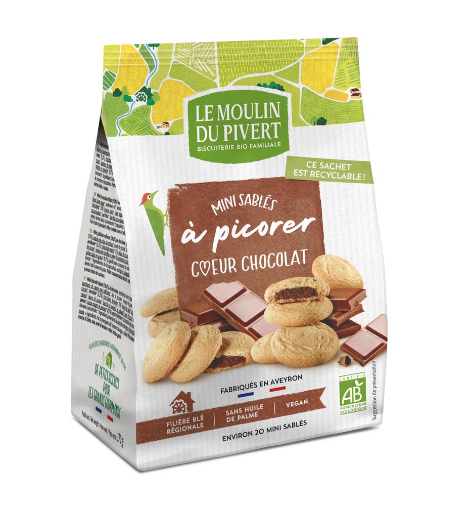 Mini-Kekse mit Schokoladenfüllung 170 g