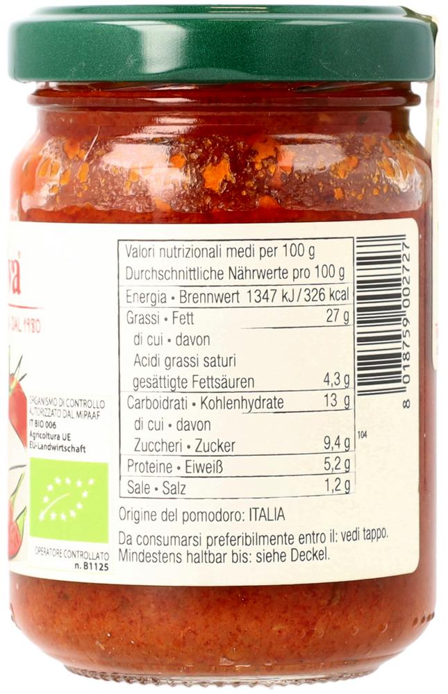Pesto Pikante Tomaten mit Schafskäse 130 g