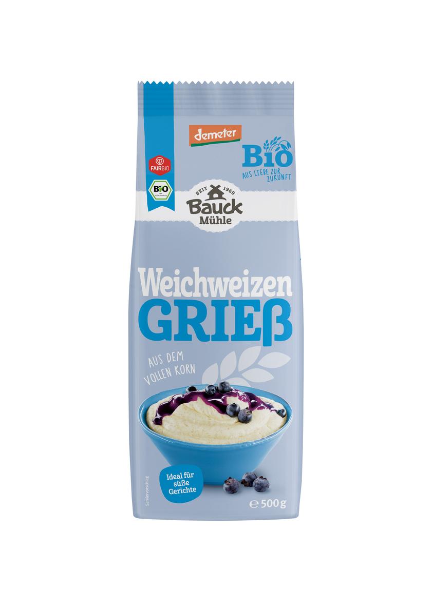 Weichweizen Grieß demeter 500 g