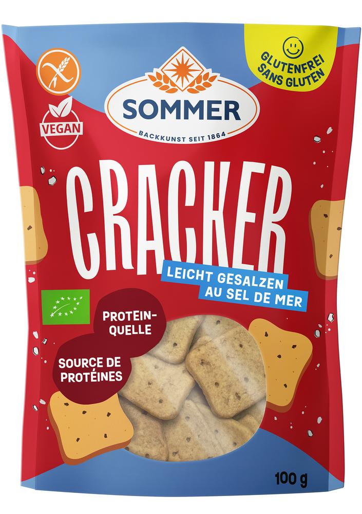 Cracker gesalzen glutenfrei 100 g