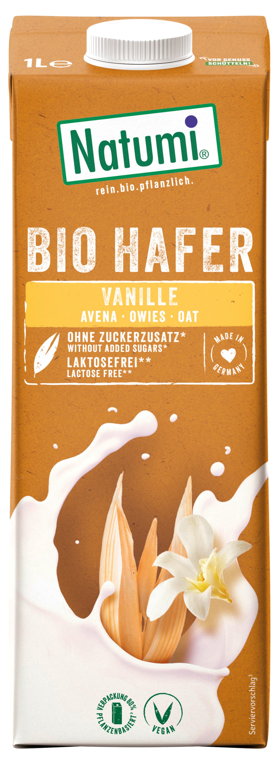 Haferdrink Vanilla 1 l