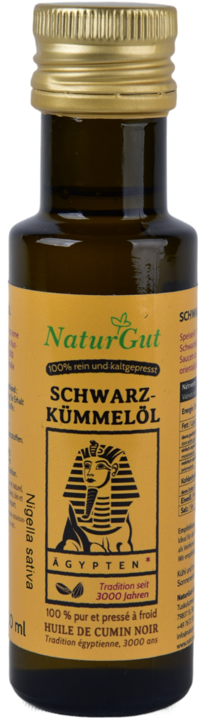 Schwarzkümmelöl Ägypten            konv. 100 ml