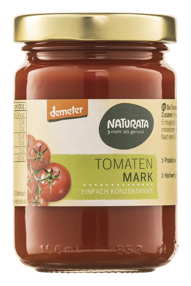 Tomatenmark demeter Glas 125 g