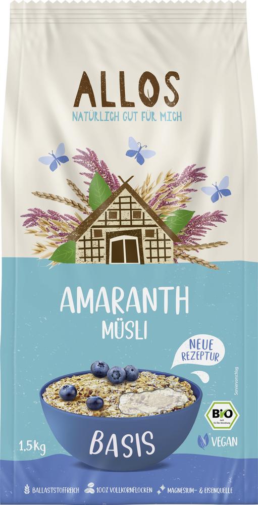 Amaranth Basis Müsli 1,5 kg
