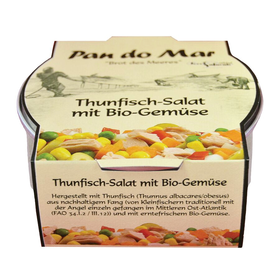 Thunfisch-Salat mit Bio-Gemüse 250 g