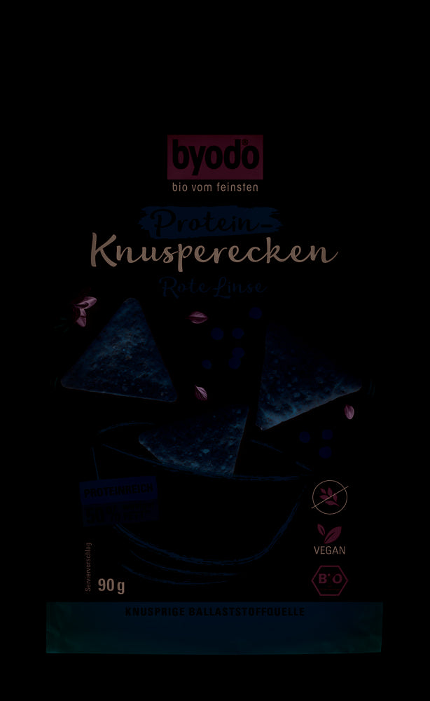 Protein Knusperecken Rote Linse 90 g