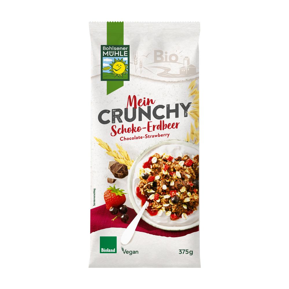 Mein Crunchy Schoko-Erdbeer 375 g