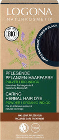Pflegende Pflanzen-Haarfarbe Pulver 12 Indigoschwa 100 g