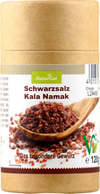 Kala Namak Schwarzsalz gemahlen im Streuer 120 g