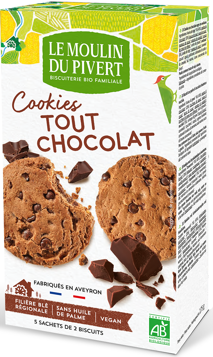 Schoko-Cookies Tout choco mit Schokostücken 175 g