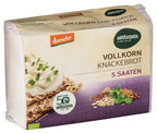 Vollkorn-Knäckebrot 5 Saaten demeter 250 g