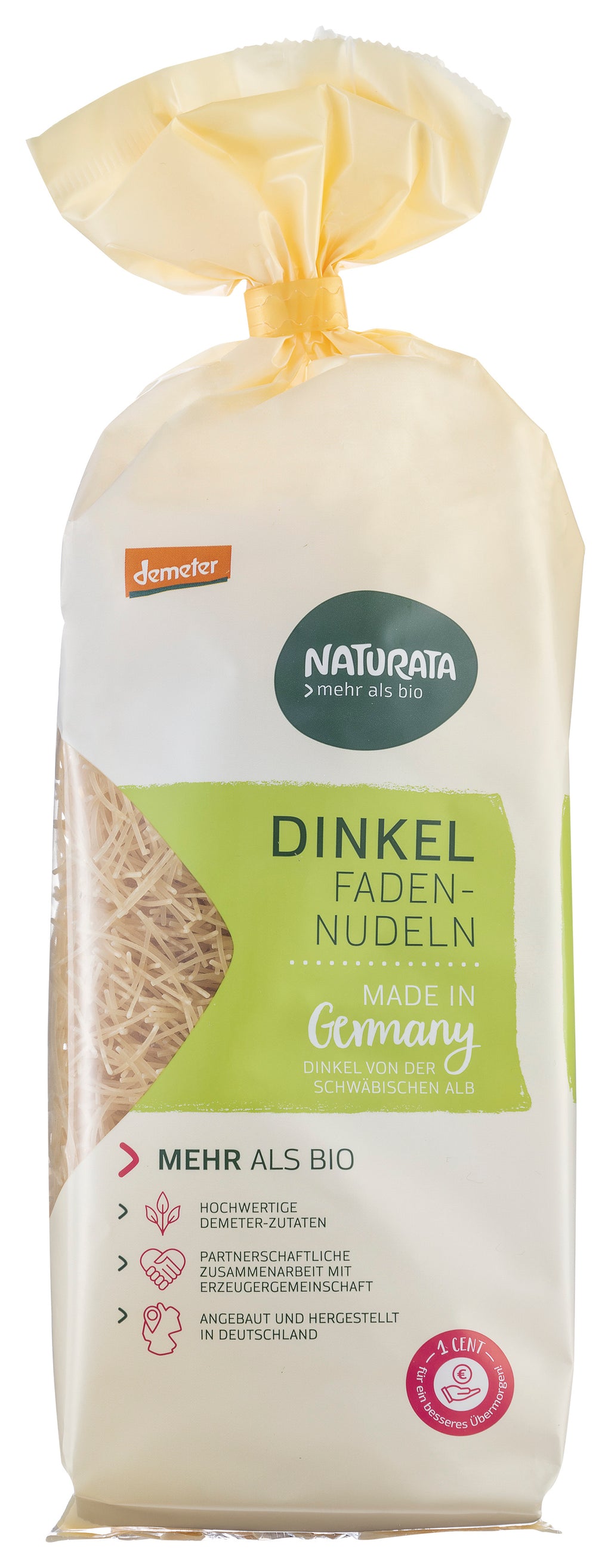 Fadennudeln Dinkel-hell demeter 250 g
