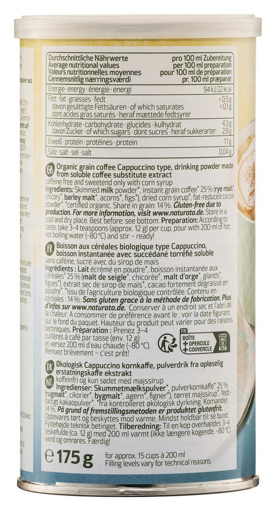 Getreidekaffee CAPPUCCINO Instant 175 g