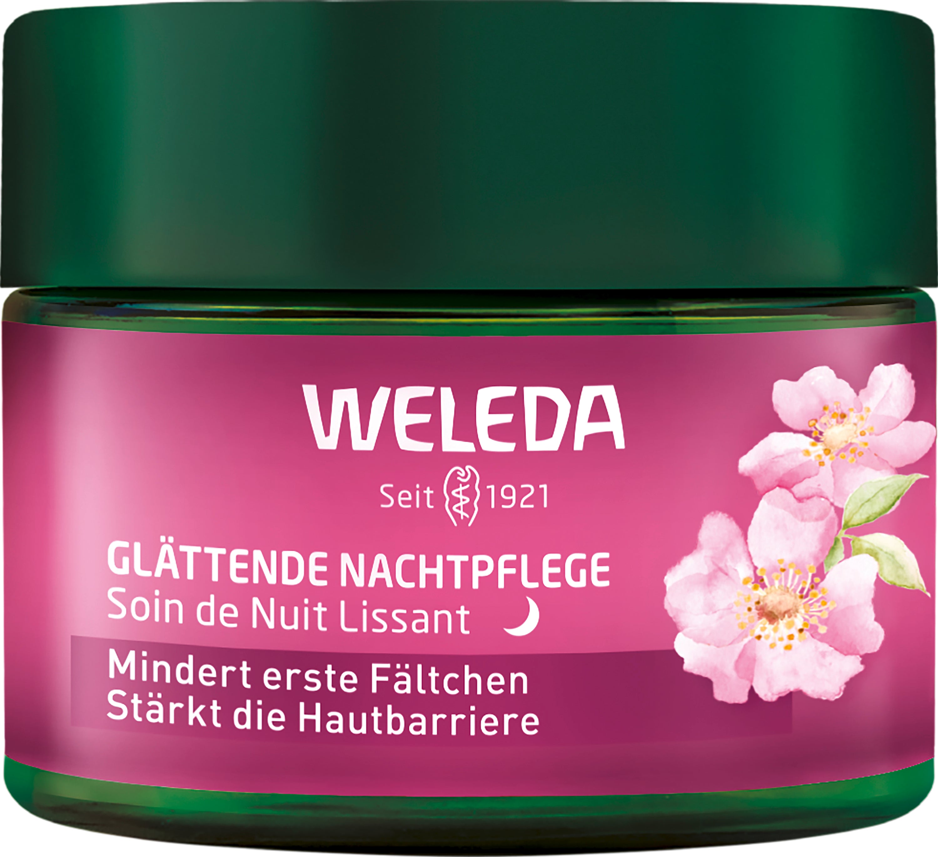 Glättende Nachtpflege Wildrose&Weisser Tee 40 ml