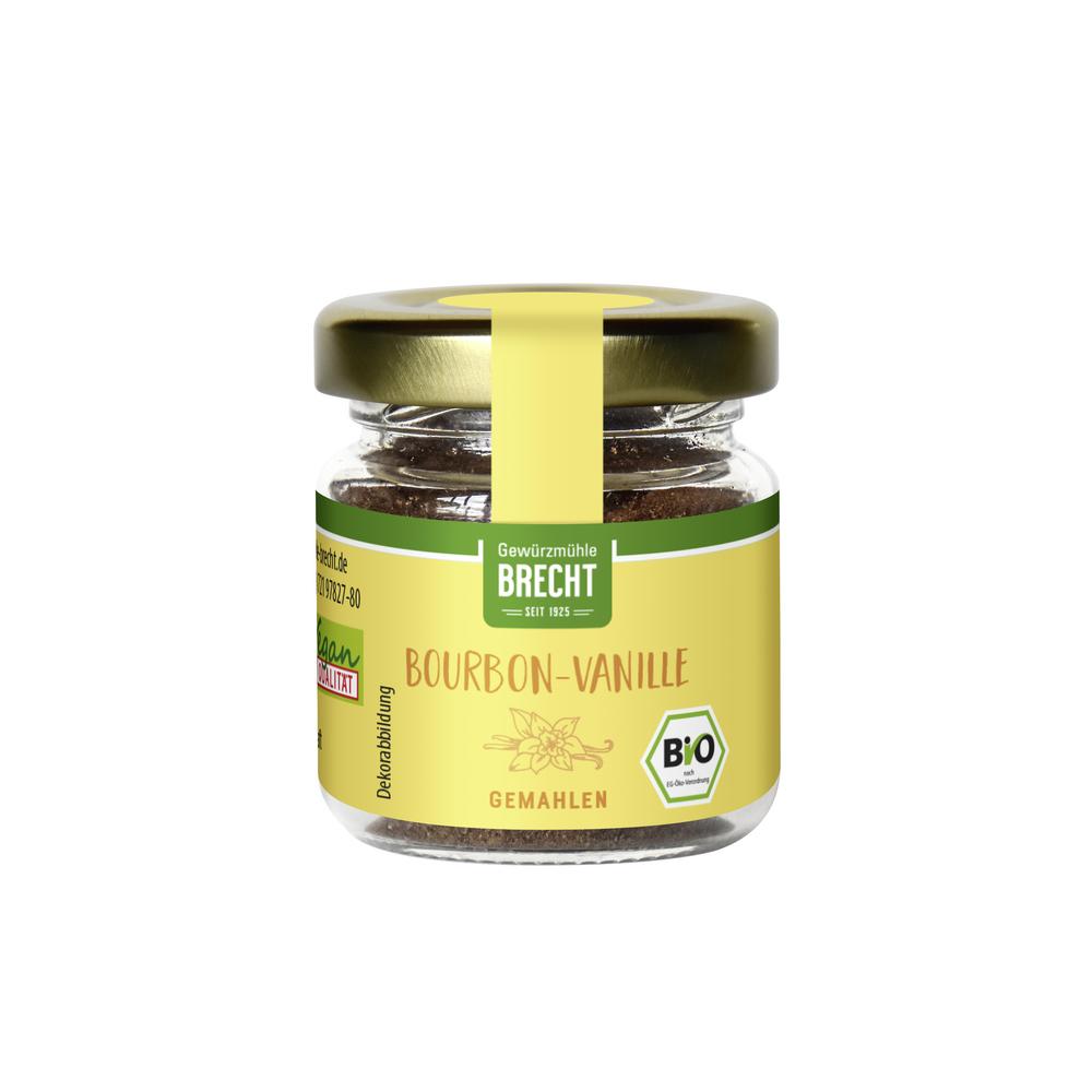 Bourbon Vanille gemahlen Rundglas 15 g