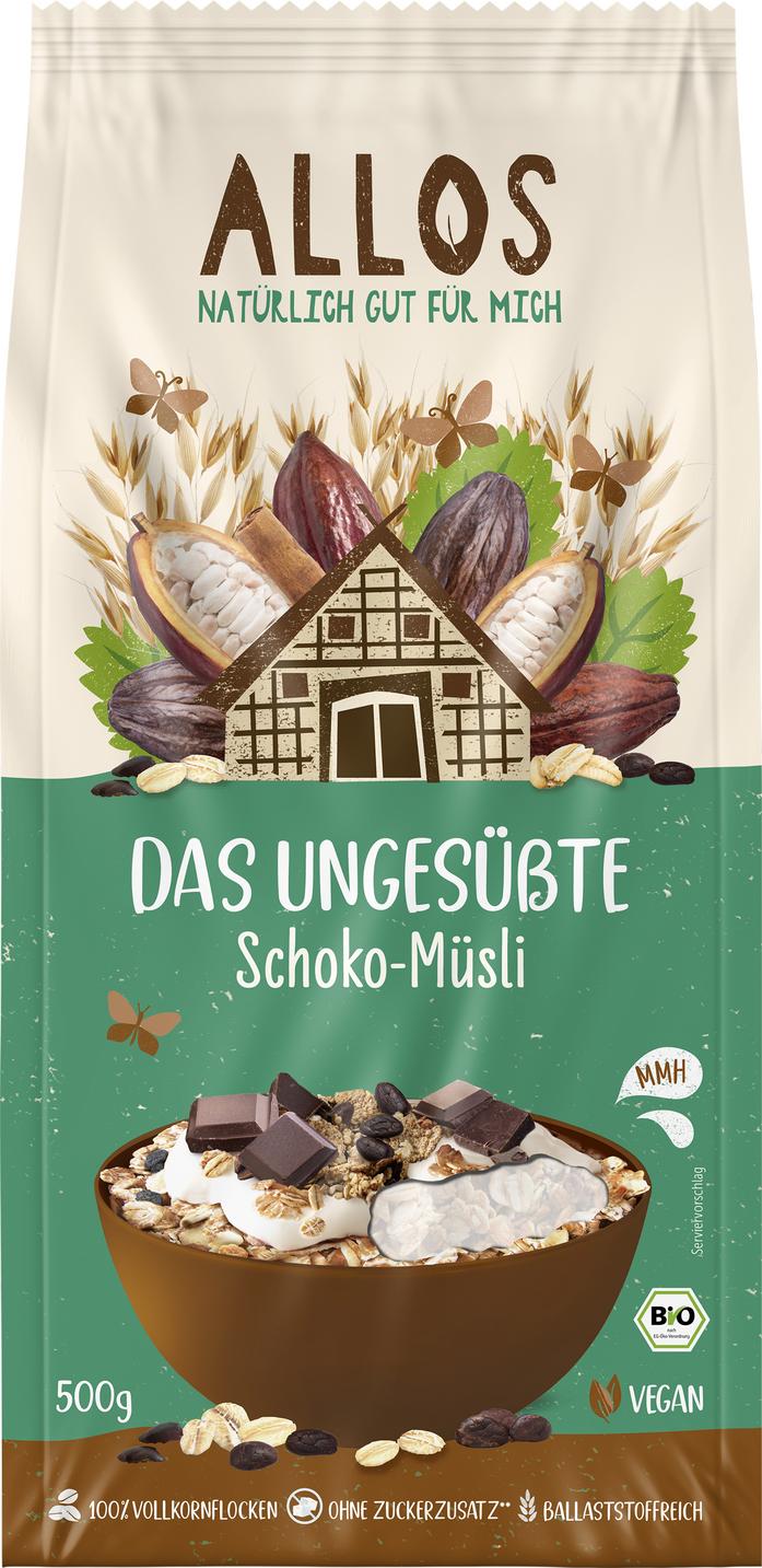 Das Ungesüßte Schoko-Müsli 500 g