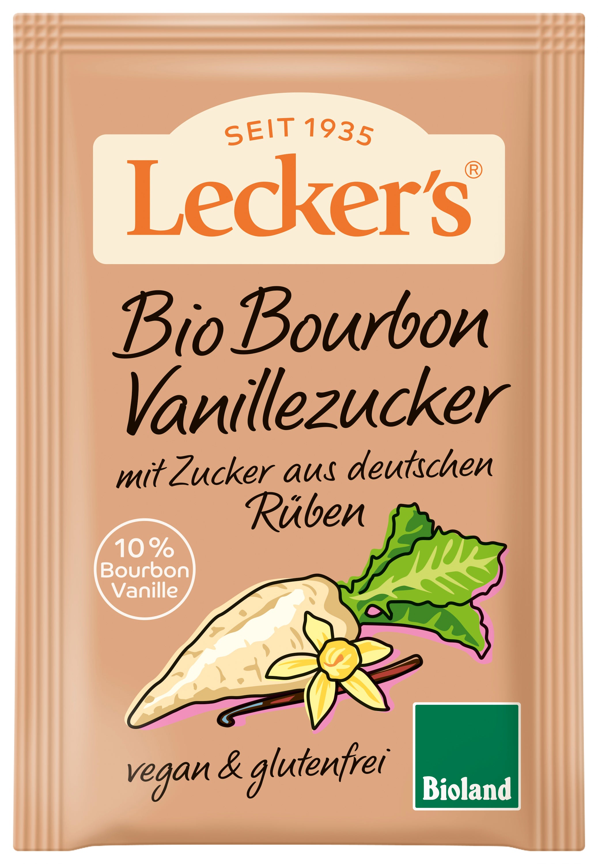 Bourbon Vanillezucker mit deutschem Rübenzucker 3x8 g