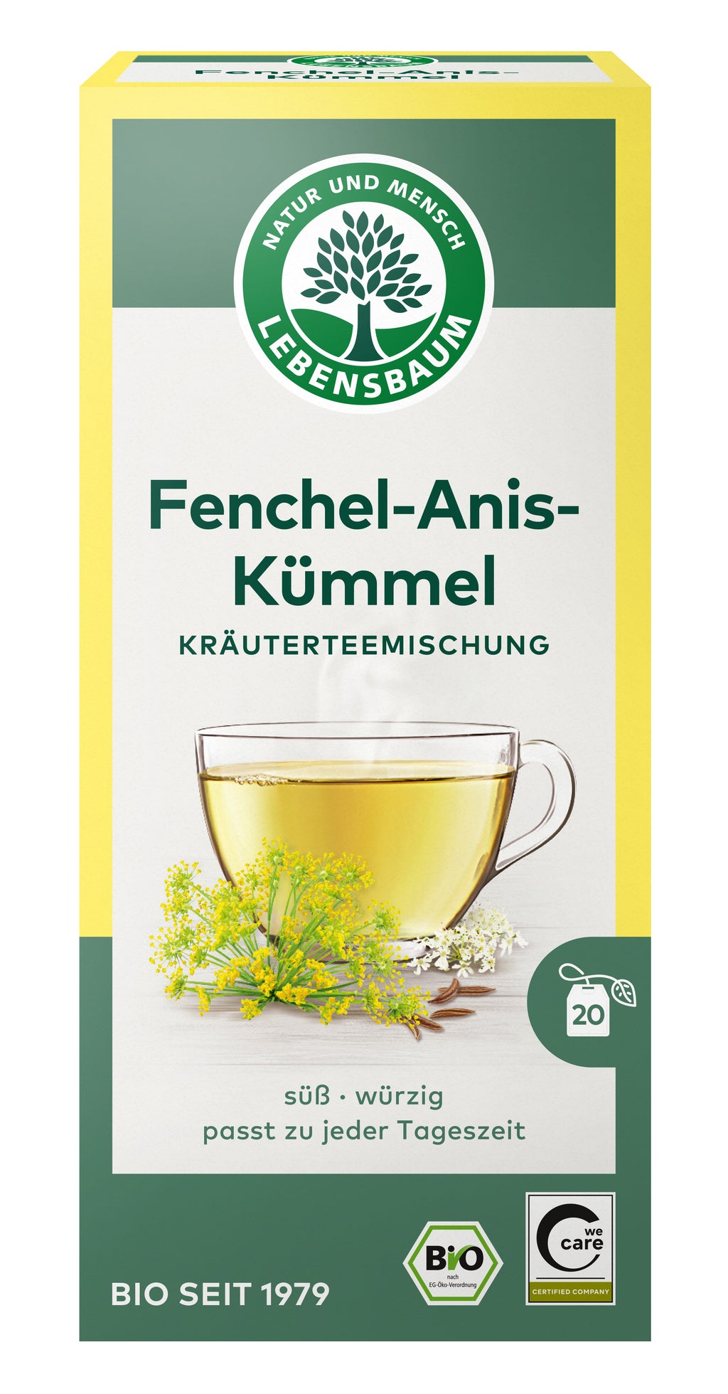 Fenchel-Anis-Kümmel Kräutertee 50 g