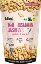 Cashews mit Rosmarin geröstet 125 g