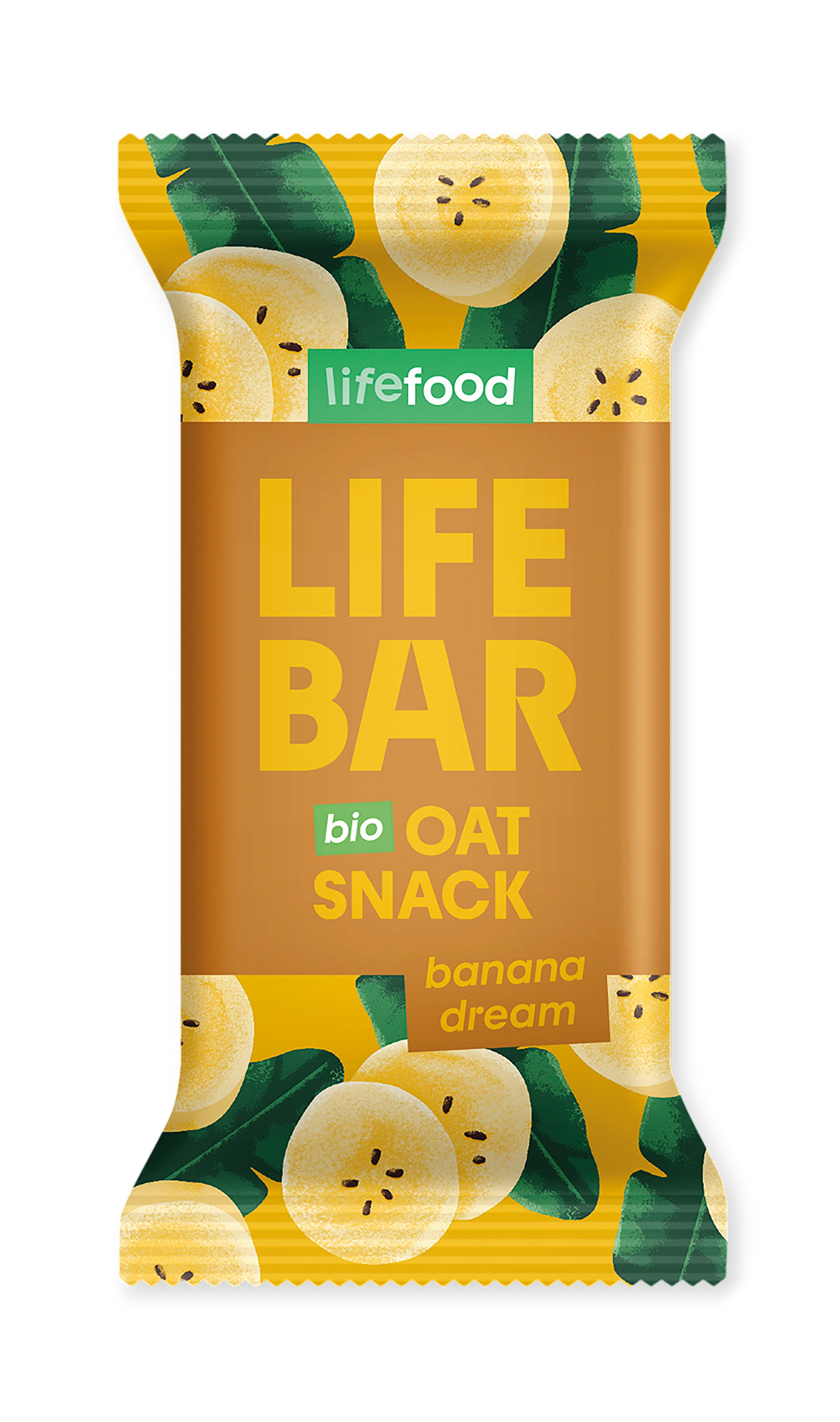 Lifebar Oat Snack Banana Dream 40 g