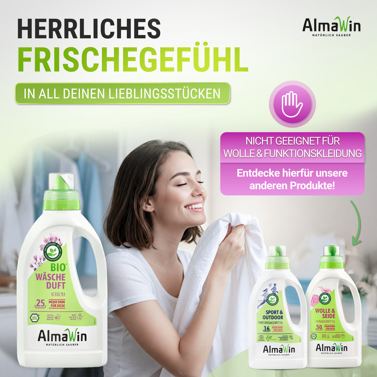 Bio Wäscheduft Verbena 750 ml