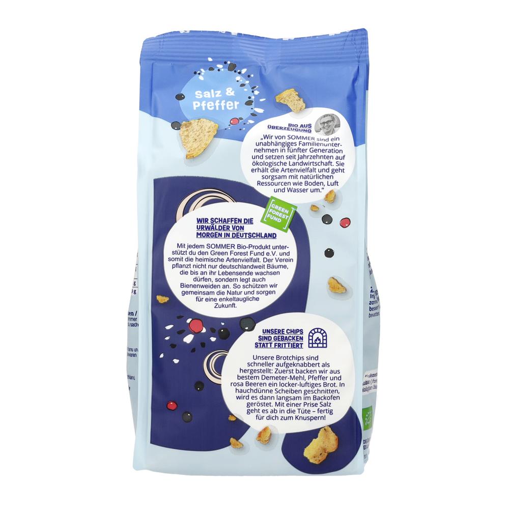 Brot-Chips Salz & Pfeffer demeter 100 g