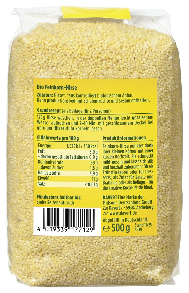 Feinkorn-Hirse 500 g
