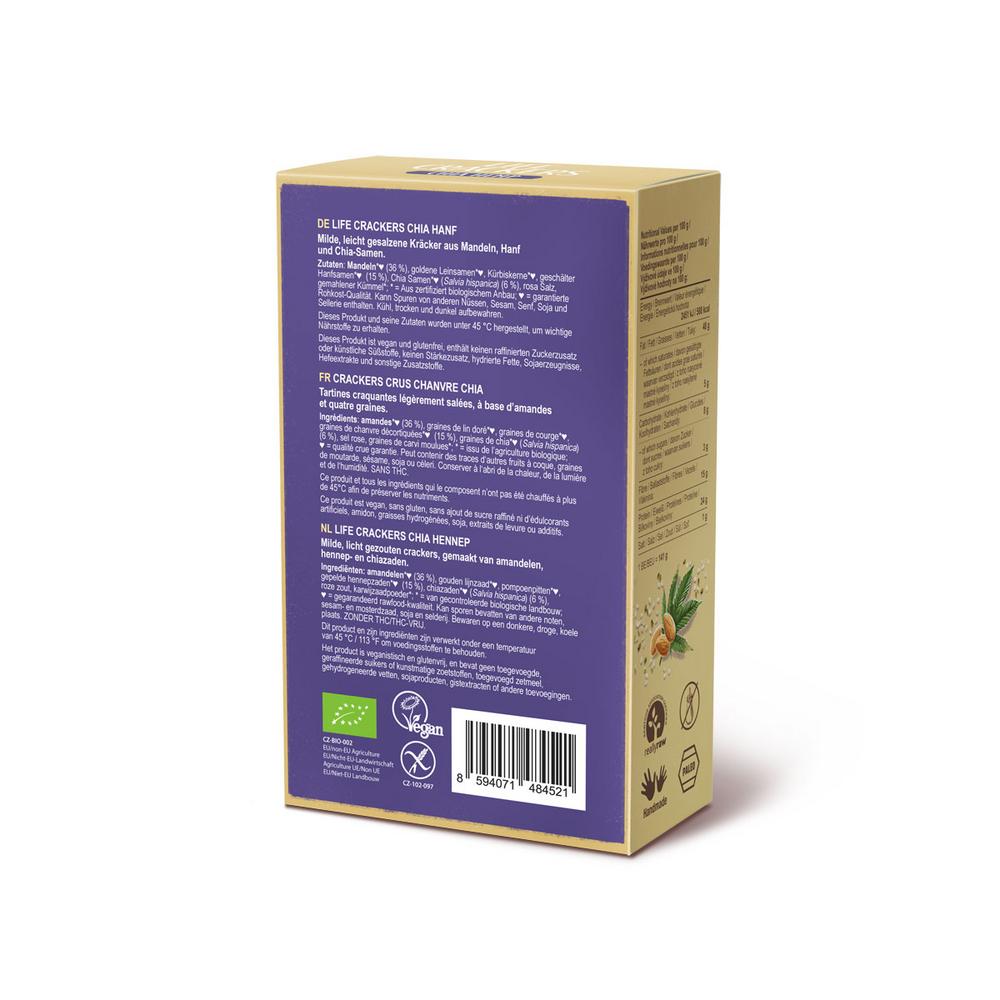 Crackers Chia Hanf 90 g