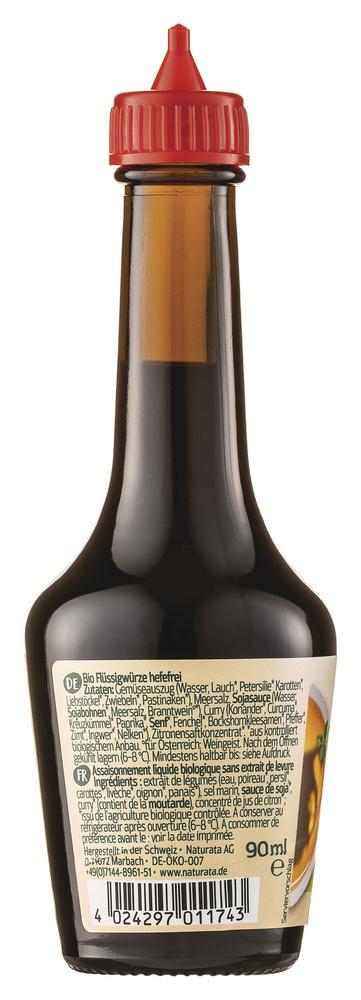 Flüssigwürze hefefrei   Flasche 90 ml