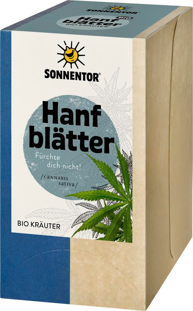 Hanfblätter Tee Doppelkammerbeutel 27 g