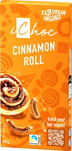 iChoc Cinnamon Roll Schokolade 80 g