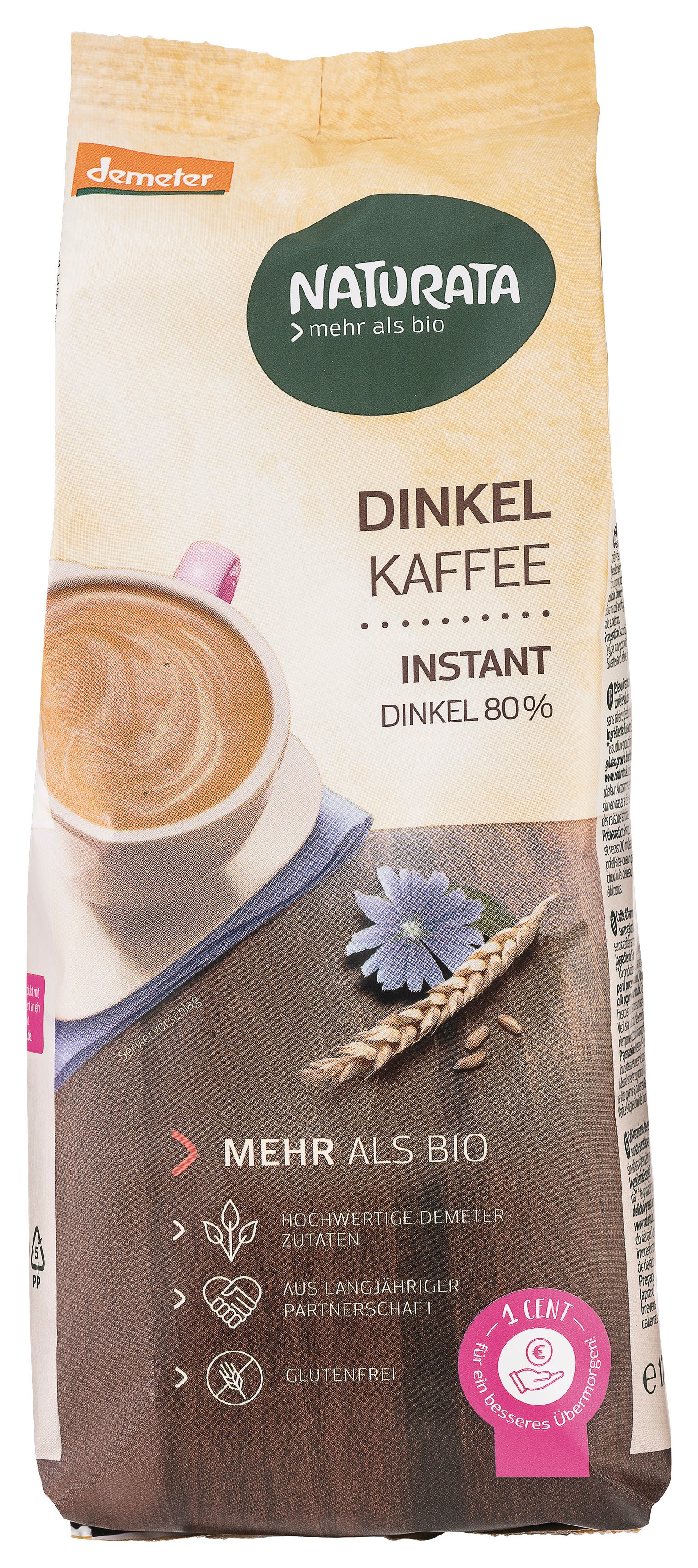 Dinkelkaffee Instant NFP demeter 175 g