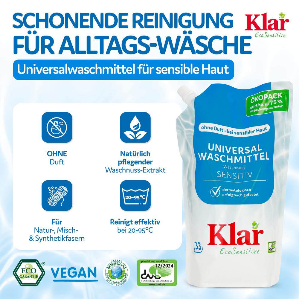 Universal Flüssigwaschmittel ÖkoPack 1,5 l