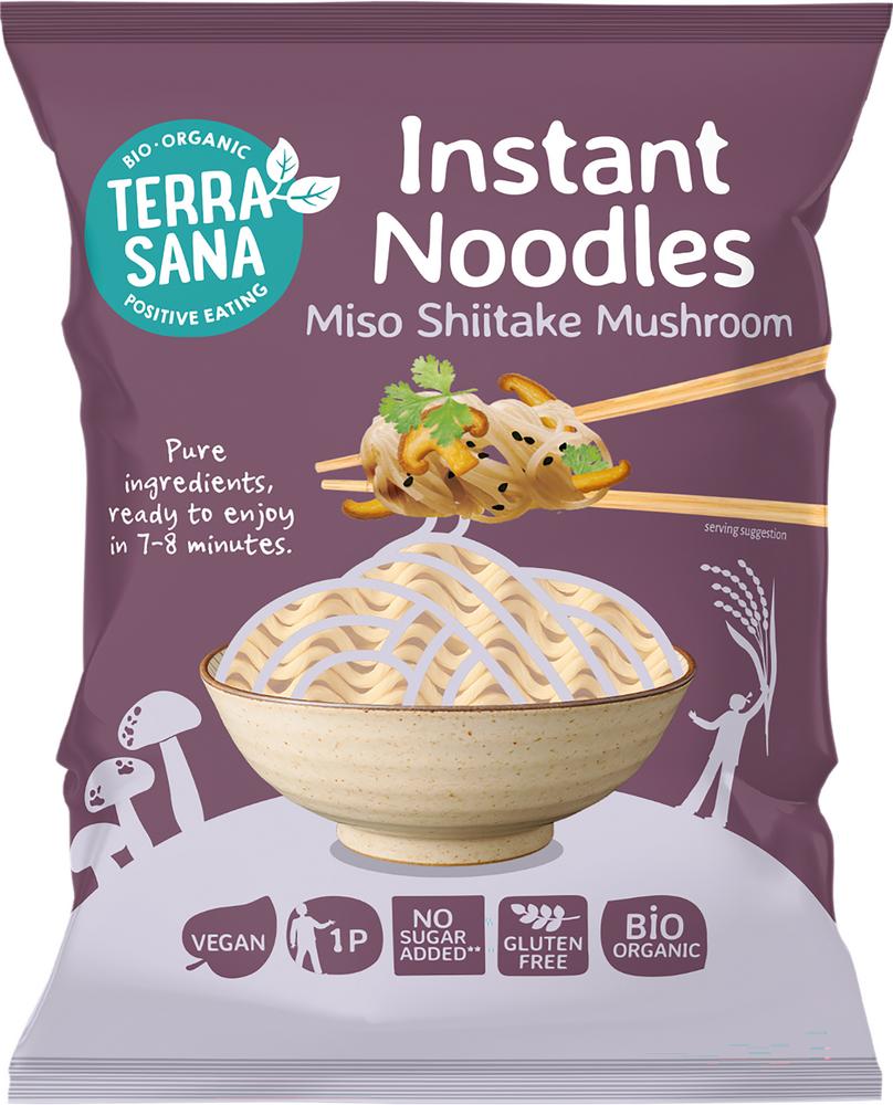 Instant-Nudeln Miso Shiitake-Pilz 90 g