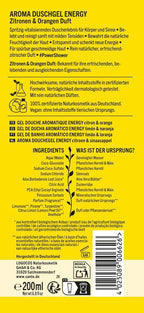 Aroma Duschgel Energy 200 ml