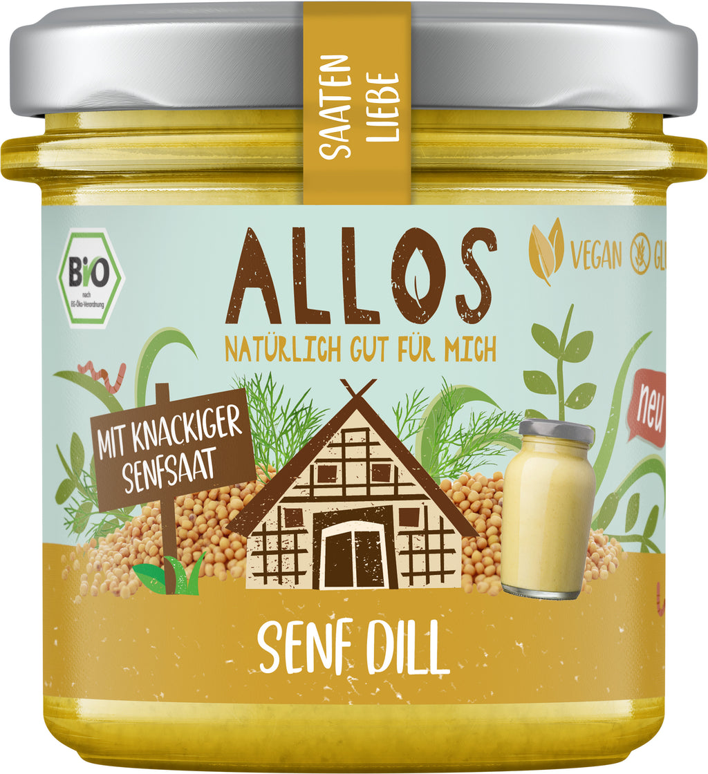 Saaten Liebe Senf Dill Aufstrich 135 g