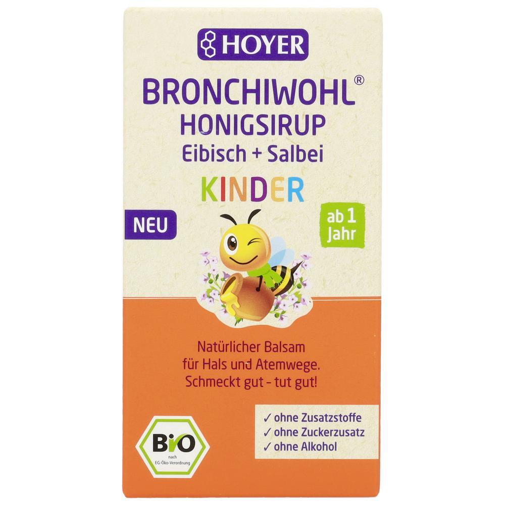 Bronchiwohl Kinder Honigsirup Eibisch+Salbei 250 g